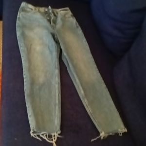 Women's button fly forever 21 jeans, size 6